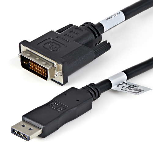 CABLE DISPLAYPORT A DVI DE 1.8 M - 1920X1200 - PAQUETE DE 10 UPC 0065030887809 - DP2DVIMM6X10