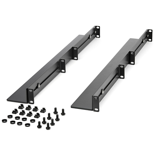 StarTech.com 1U 19" Server Rack Rails, Verstelbare Diepte (61 tot 91cm),  Universeel 4 Post Rack Mount Rails, Mounting Rail Kit voor NetwerkServerUPS, afbeelding 5