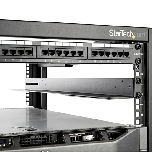 StarTech.com 1U 19" Server Rack Rails, Verstelbare Diepte (61 tot 91cm),  Universeel 4 Post Rack Mount Rails, Mounting Rail Kit voor NetwerkServerUPS, afbeelding 7