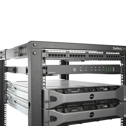 StarTech.com 1U 19" Server Rack Rails, Verstelbare Diepte (61 tot 91cm),  Universeel 4 Post Rack Mount Rails, Mounting Rail Kit voor NetwerkServerUPS, afbeelding 8
