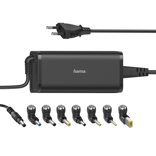 Hama UNIVERSELE NOTEBOOK-NETADAPTER, 15-19V/90W Voeding Zwart, afbeelding 2