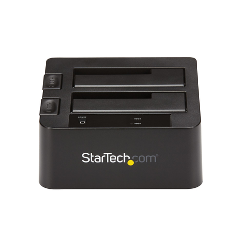 StarTech.com SATA Hard Drive - USB 3.1 (10Gbps) Hard Drive Dock for 2.5 & 3.5 SATA SSD / HDD Drives (SDOCK2U313) Lagringskontrol – billede 2
