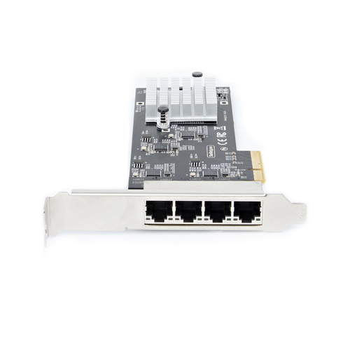 StarTech.com 4-Port 2.5Gbps NBASE-T PCIe Network Card, Intel I225-V Chip, Quad Port Computer Network Card, Multi-Gigabit NIC, PCI Express Server LAN, afbeelding 3