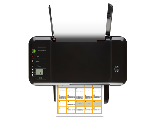 HP Deskjet 3000 inkjet printer Colour – image 8