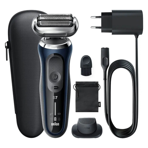 Braun Series 7 71-B1200s Сеточная бритва Триммер Синий