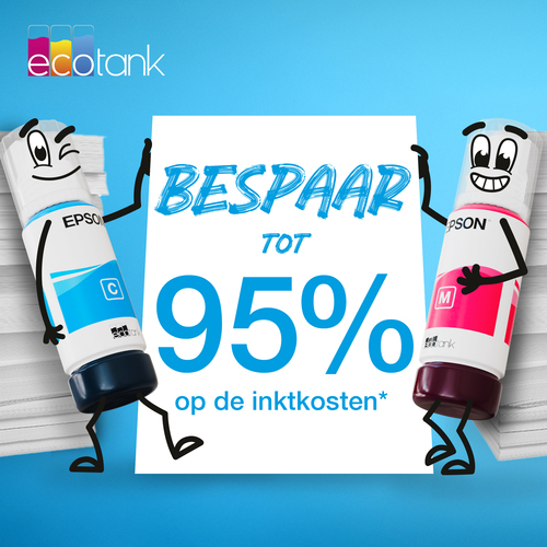 Epson 102 EcoTank inktfles Inkt Blauw, afbeelding 3