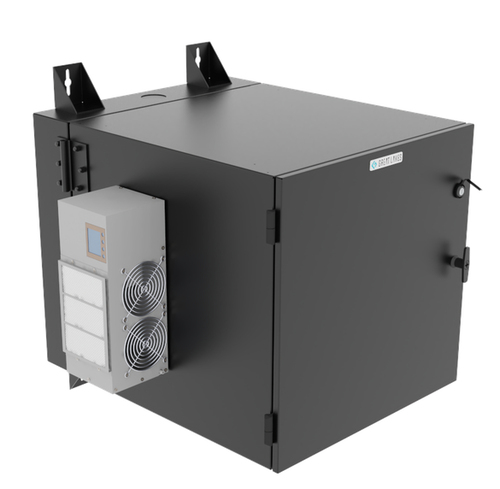 Vertiv GL24N12-30-B-AC10 rack cabinet 12U Wall mounted rack Black