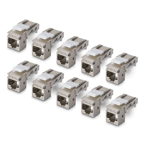 STARTECH Shielded Cat6a Keystone Jack