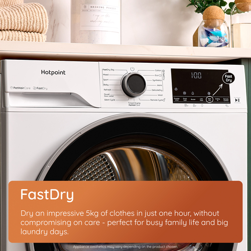 Hotpoint CHD105MWBSUK tumble dryer Freestanding Front-load – image 6