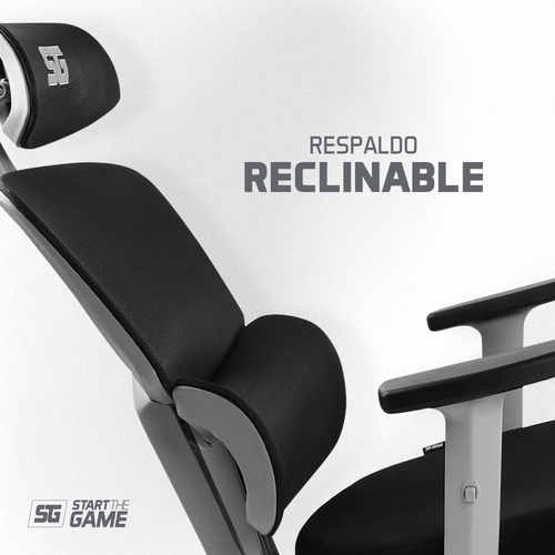Silla Gamer VORAGO CGM-400-BK