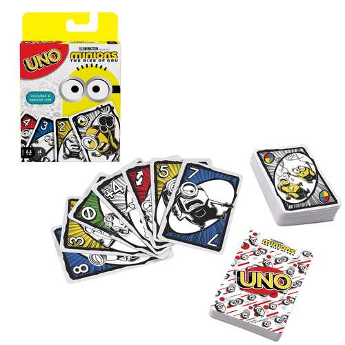 Mattel Games UNO Minions 2 Карточная игра Shedding