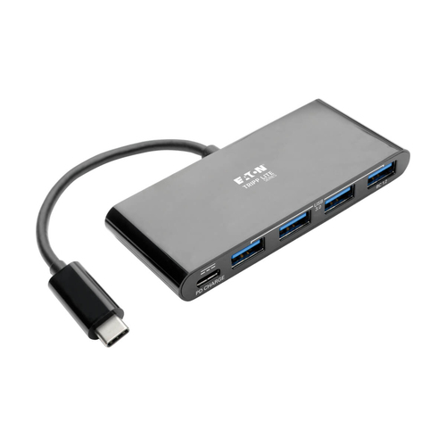 U460-004-4AB-C HUB USB 3.1 4 PUERTOS 4X USB-A thunderbolt-3-carga-pd-negro UPC 0037332209214