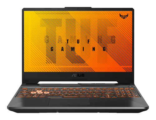 ASUS TUF Gaming F15 FX506LHB-HN323 Intel® Core™ i5 i5-10300H Ноутбук 39,6 cm (15.6") Full HD 8 GB DDR4-SDRAM 512 GB Твердотельный накопитель (SSD) NVIDIA® GeForce® GTX 1650 Wi-Fi 6 (802.11ax) Черный