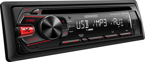 Kenwood KDC-161URY car media receiver Black