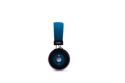 CoolBox CoolPremium Headset Wired & Wireless Head-band Calls/Music Bluetooth Blue – image 3