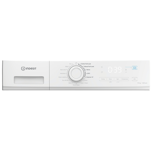 Indesit IDMA75624MYT Washer Dryer in White 1400 Spin 7kg 5kg D Rated P - image 7
