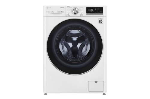 LG F6WV709P1 стиральная машина Фронтальная загрузка 9 kg 1560 RPM Черный, Белый