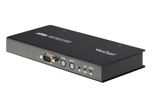 ATEN VE500RQ AV extender AV receiver Black