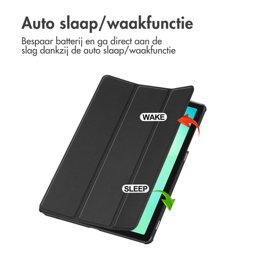 Accezz Trifold Bookcase voor de Samsung Galaxy Tab A11 Plus / A9 Plus - Tabletbehuizing, afbeelding 4