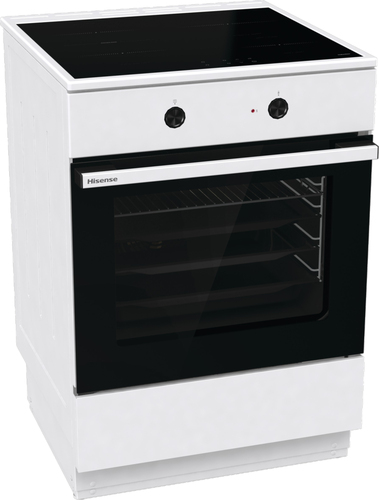 Hisense HCI8617WB cooker Freestanding cooker Electric Zone induction hob White