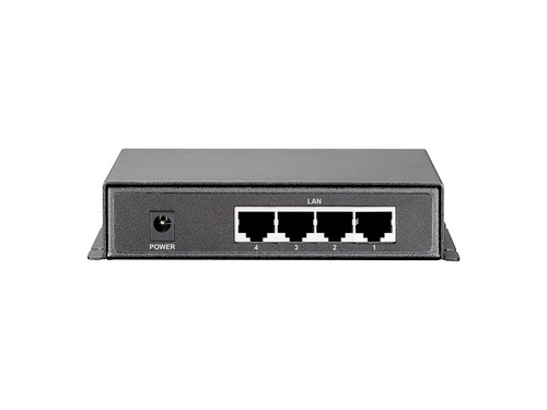 LevelOne 5-Port Fast Ethernet PoE Switch, 802.3af PoE, 4 PoE Outputs – image 2