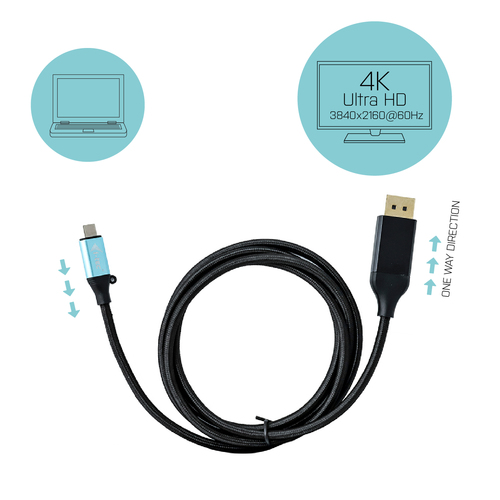 i-tec USB-C naar DisplayPort kabel, afbeelding 4