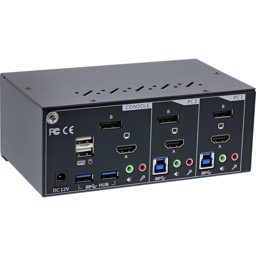 InLine 62642I KVM-switch Zwart, afbeelding 2
