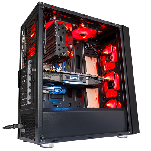 Mars Gaming MC7 computer case Midi Tower Black – image 8