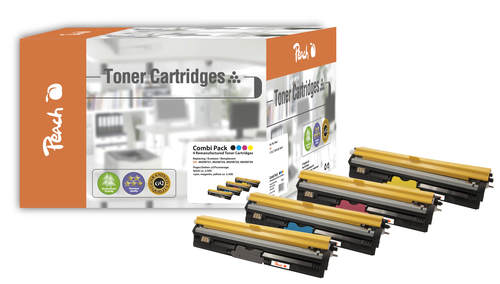 Peach 110878 toner cartridge 4 pc(s) Black, Cyan, Magenta, Yellow