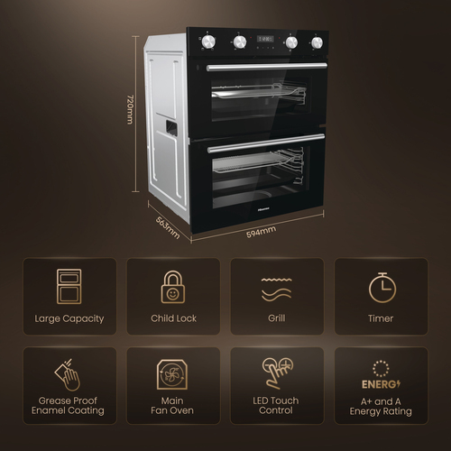 Hisense BID75211BGUK oven – image 2