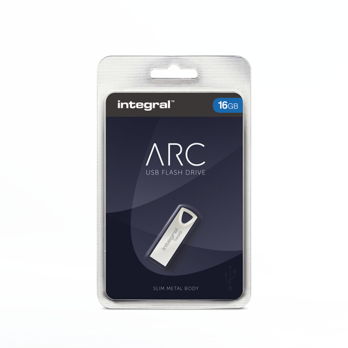 Integral 16GB USB2.0 DRIVE ARC METAL – image 7