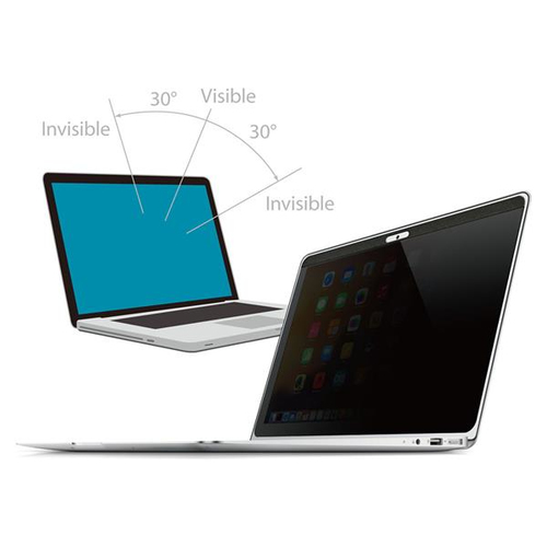 StarTech.com Laptop Privacy Screen for 13 inch MacBook Pro & Air - Magnetic Removable Security Filter - Blue Light Reducin