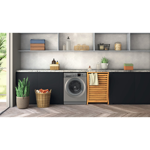 Hotpoint Nswm 1146 GG UK 11kg Washing Machine with 1400 rpm - Graphite - A Rated, Graphite - image 2