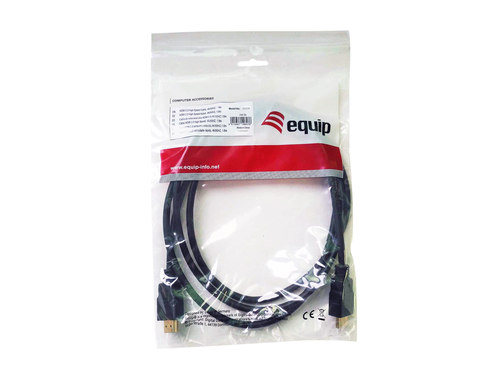 Equip 119377 HDMI kabel 0,5 m HDMI Type A (Standaard) Zwart, afbeelding 4