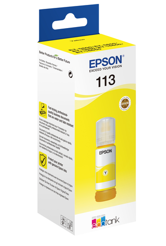 Epson 113 Ink Bottle EcoTank Pigment Yellow C13T06B440 - image 2