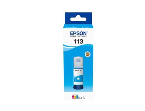 Epson 113 Ink Bottle EcoTank Pigment Cyan C13T06B240 - image 1