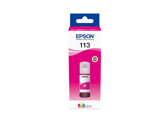 Click to view product details and reviews for Original Epson 113 Magenta Ink Bottle.