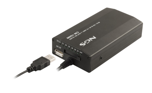NGS CW-100W power adapter/inverter Black – image 3