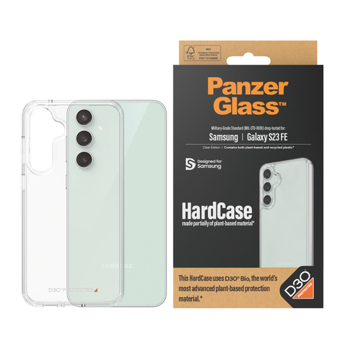 PanzerGlass® HardCase Transparent w. D3O® Samsung Galaxy S23 FE – image 2