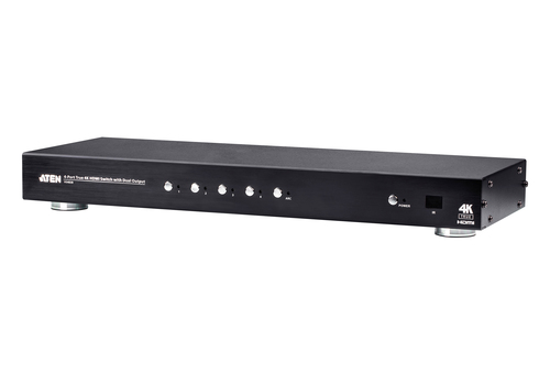 4-PORT TRUE 4K HDMI SWITCH WITH DUAL OUTPUT