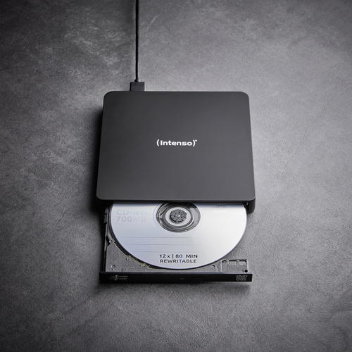 Intenso EOD 400D Slim Externe DVD-brander Retail Micro-USB 3.2 Gen 1 (USB 3.0) Zwart – Foto 11 van 11