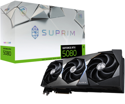 MSI GeForce RTX5080 16G SUPRIM SOC