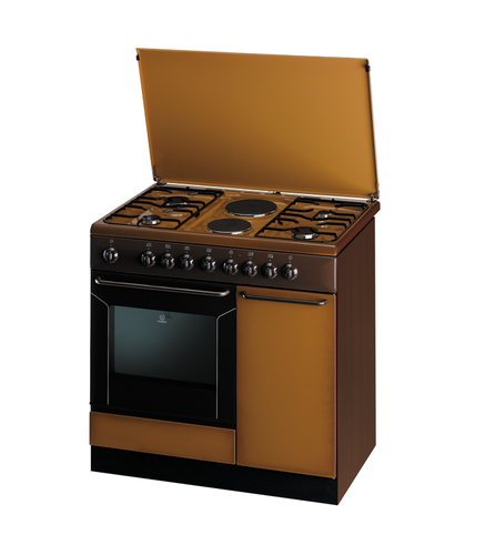 Indesit K9B11S(B) Freestanding cooker Electric Combi Brown