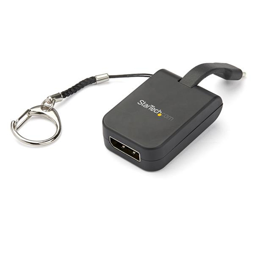 ADAPTADOR PORT?TIL CON LLAVERO USB-C A DISPLAYPORT-4K 60HZ UPC 0065030884501 - CDP2DPFC