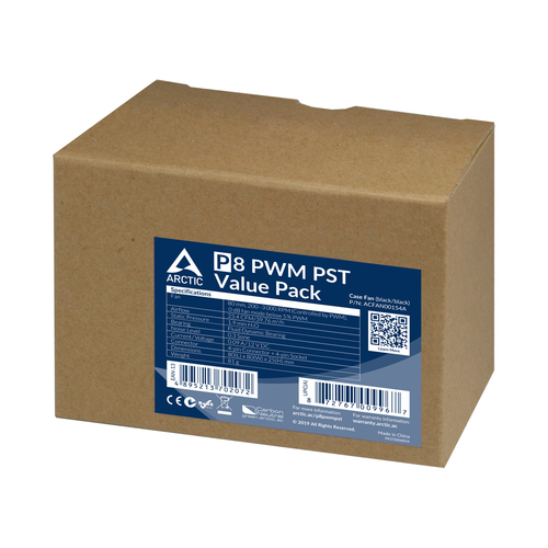 Arctic P8 PWM PST - Ventilator, afbeelding 6