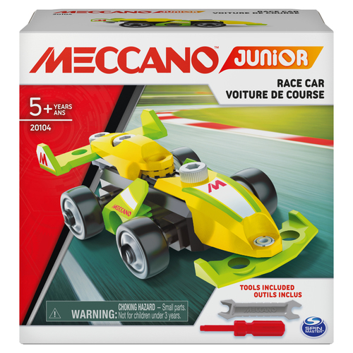 Meccano MEC JNR DiscoveryActionBld RaceCar GML