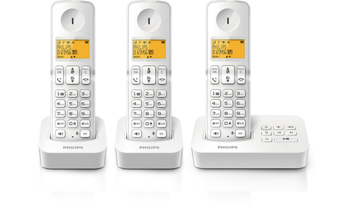Philips Cordless phone with answering machine D2153W/FR – image 2