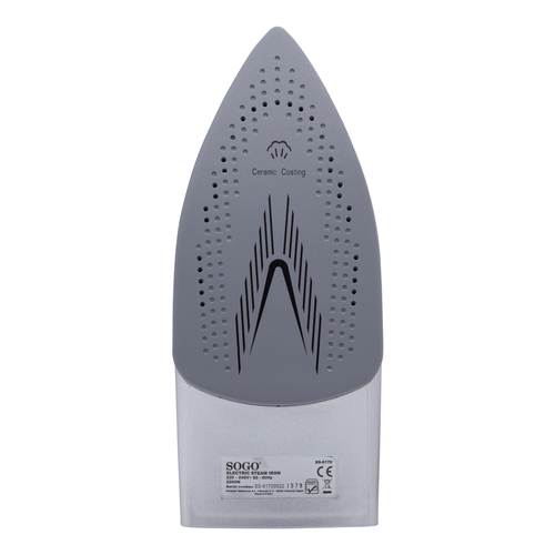 Sogo PLA-SS-6170 iron Dry & Steam iron Ceramic soleplate – image 3