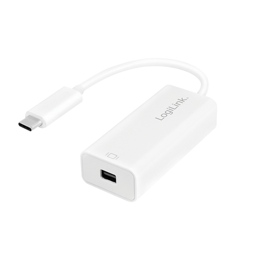 LogiLink Adapter USB 3.2 Gen 1x1 to Mini DP, USB-C, wit