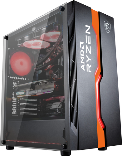 MSI 306-7G08C21-809 kompiuterio korpusas Midi Tower Juoda